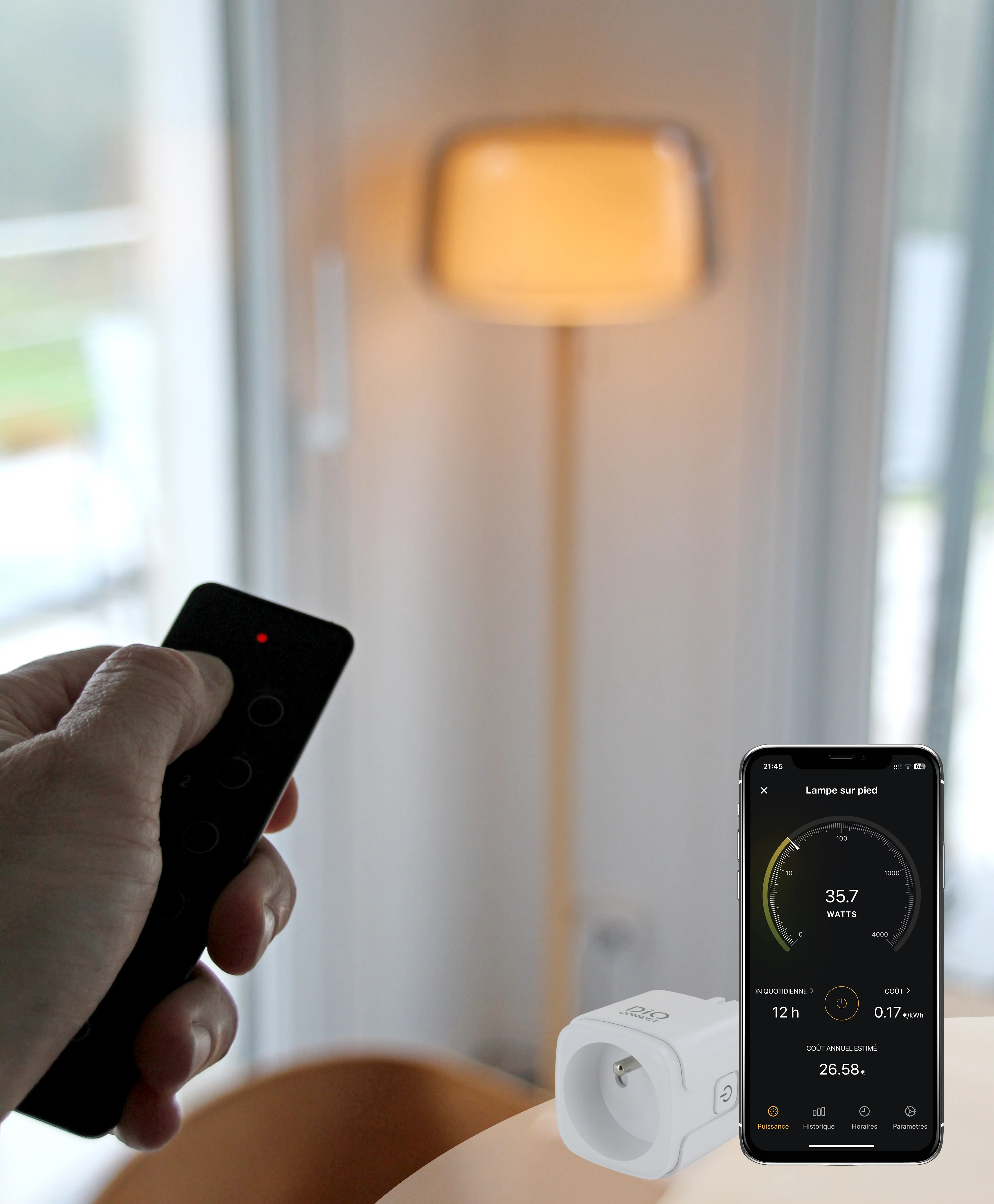 3 Connected plugs with remote control - DiO Connect - Image 9